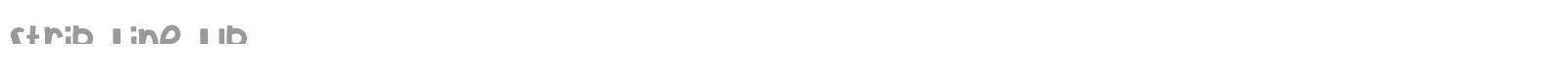 Stripline font preview
